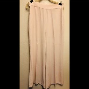 EUC Leith Wide Leg Pants in Creamy Light Khaki Lrg